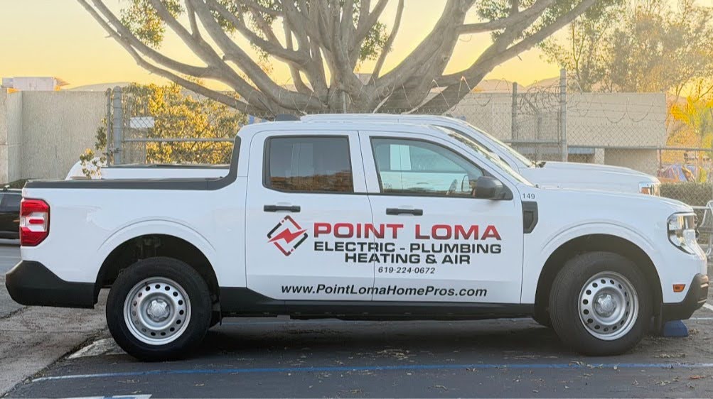 White Point Loma Home Pros service truck.