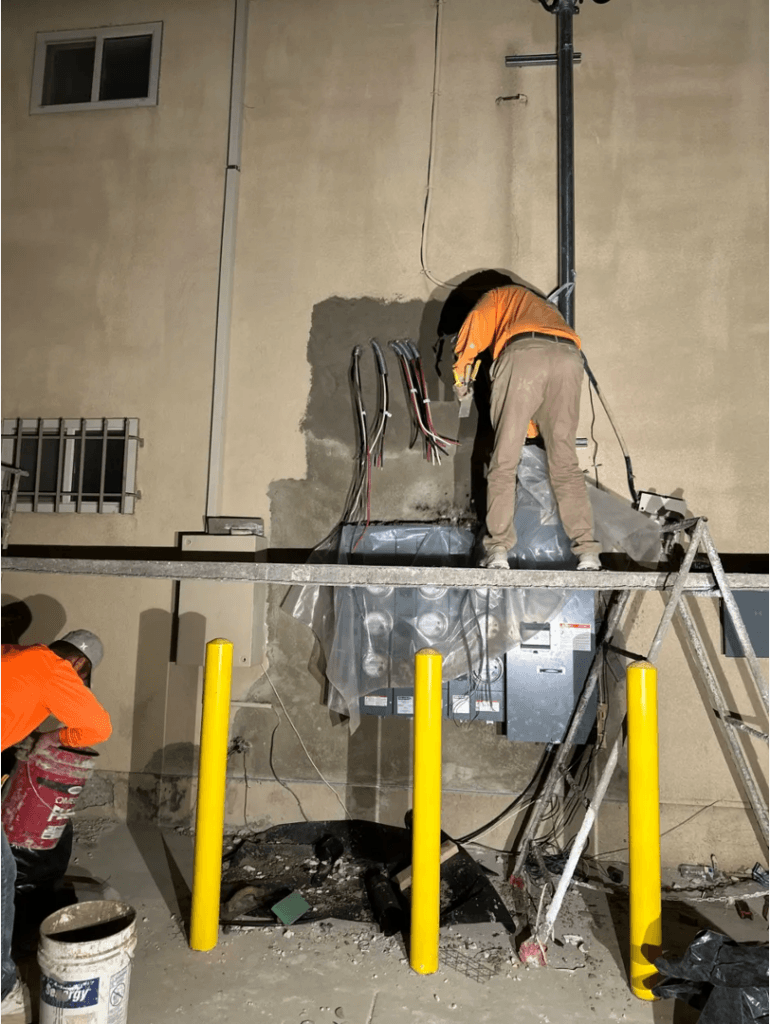 Point Loma Home Pros electricians completing a residential electrical panel installation in Chula Vista