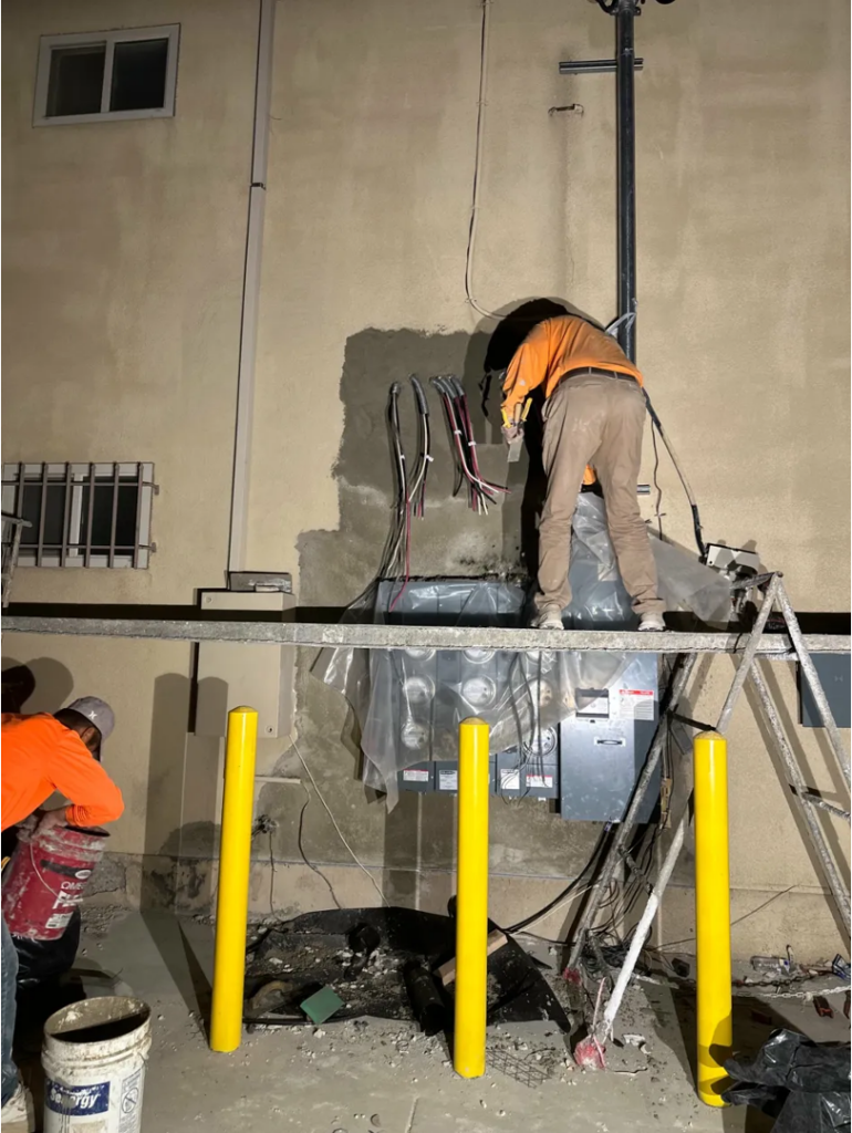 Point Loma Home Pros electricians completing a residential electrical panel installation in Chula Vista